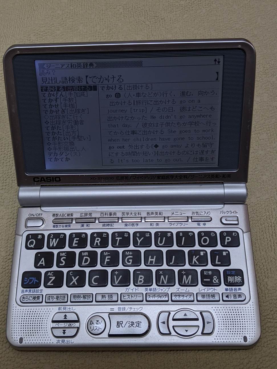 Casio Data Plus 2 XD-ST6200 (TBE)