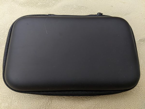 Étui de transport rigide noir pour dictionnaire électronique (Neuf)