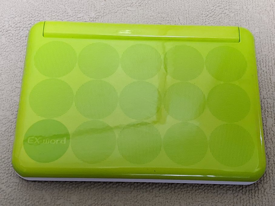 Casio Data Plus 9 XD-K4800 Lime Green (TBE) – Image 3